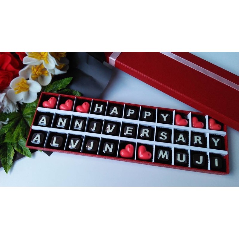 

Coklat huruf coklat ulang tahun coklat anniversary