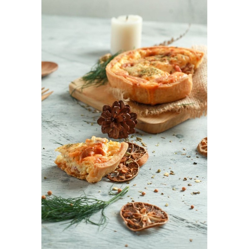 

Smokebeef Quiche (isi 2 pcs)