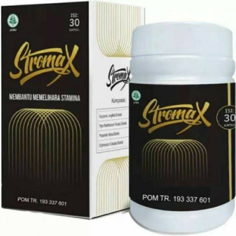 Stromax Herbal Stamina Pria Berkualitas Original BPOM