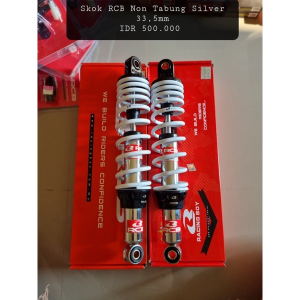 skok rcb non tabung ukuran 34 warna putih MMM