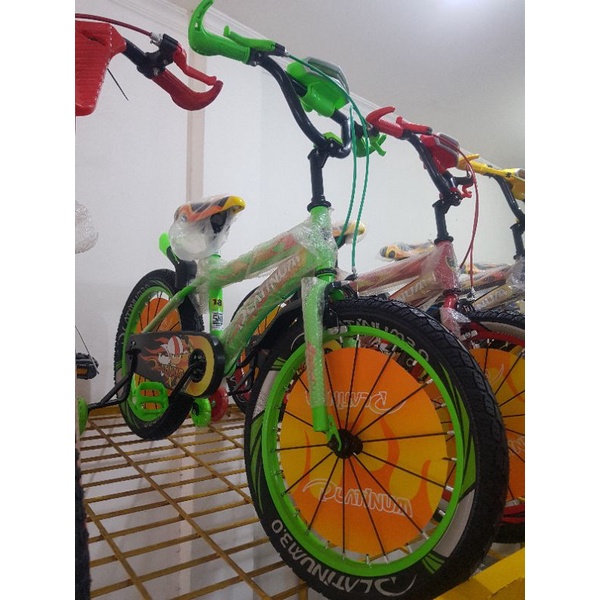 Sepeda Anak Sepeda BMX 18 inch PLATINUM ( BAN JUMBO )