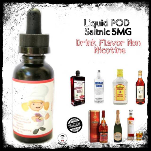 Liquids Pods Salt Nic Nonnic 3mg 5mg 10mg 24mg Berbagai Rasa