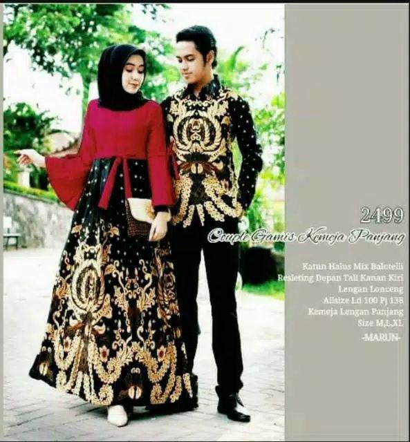 Maura Couple - Sania Ruffle Batik Couple Ori Ndoro Jowi Dnt Garansi Termurah Shopee - Shopashop Solo