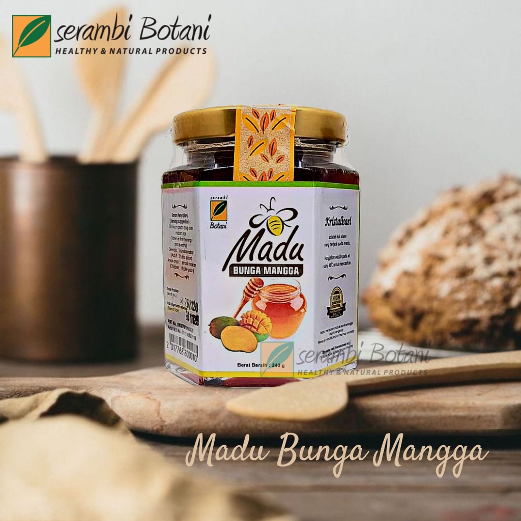 

Madu Murni Bunga Mangga 240g Standar Internasional