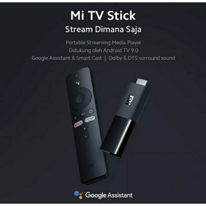 Xiaomi Mi TV Stick Android TV (Netflix - Youtube) New Garansi Resmi Xiaomi Indonesia