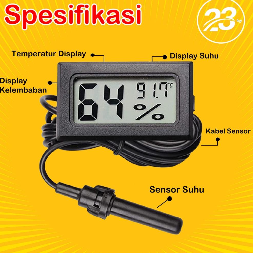 [KODE PRODUK S0II99662] Termometer Digital Ruangan & Higrometer Alat Ukur Suhu Ruangan Dan Kelembaba