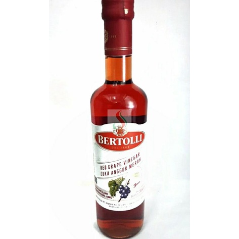 

Bertolli Red Wine Vinegar 500ml/ Cuka anggur merah / cuka makan