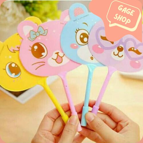 

pulpen bolpen gel pen kipas karakter hewan kucing (4/8/12 pcs) lucu pen ATK alat tulis kebutuhan anak sekolah imut bisa COD termurah bisa COD import
