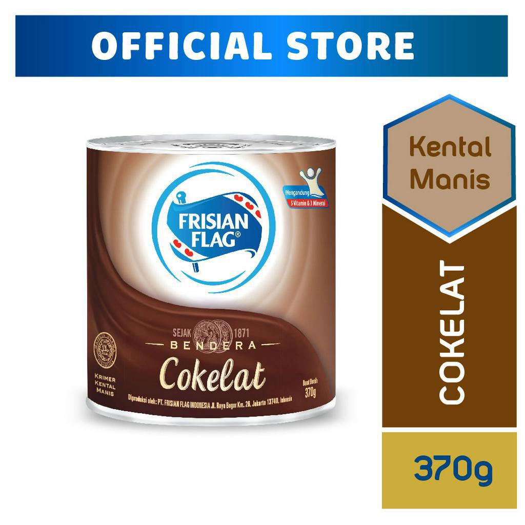 

Frisian Flag Kental Manis Cokelat Kaleng 370gr