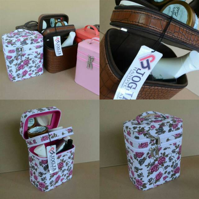 PROMO - Tas Kosmetik Tempat Makeup Beauty Case Box Make Up Case