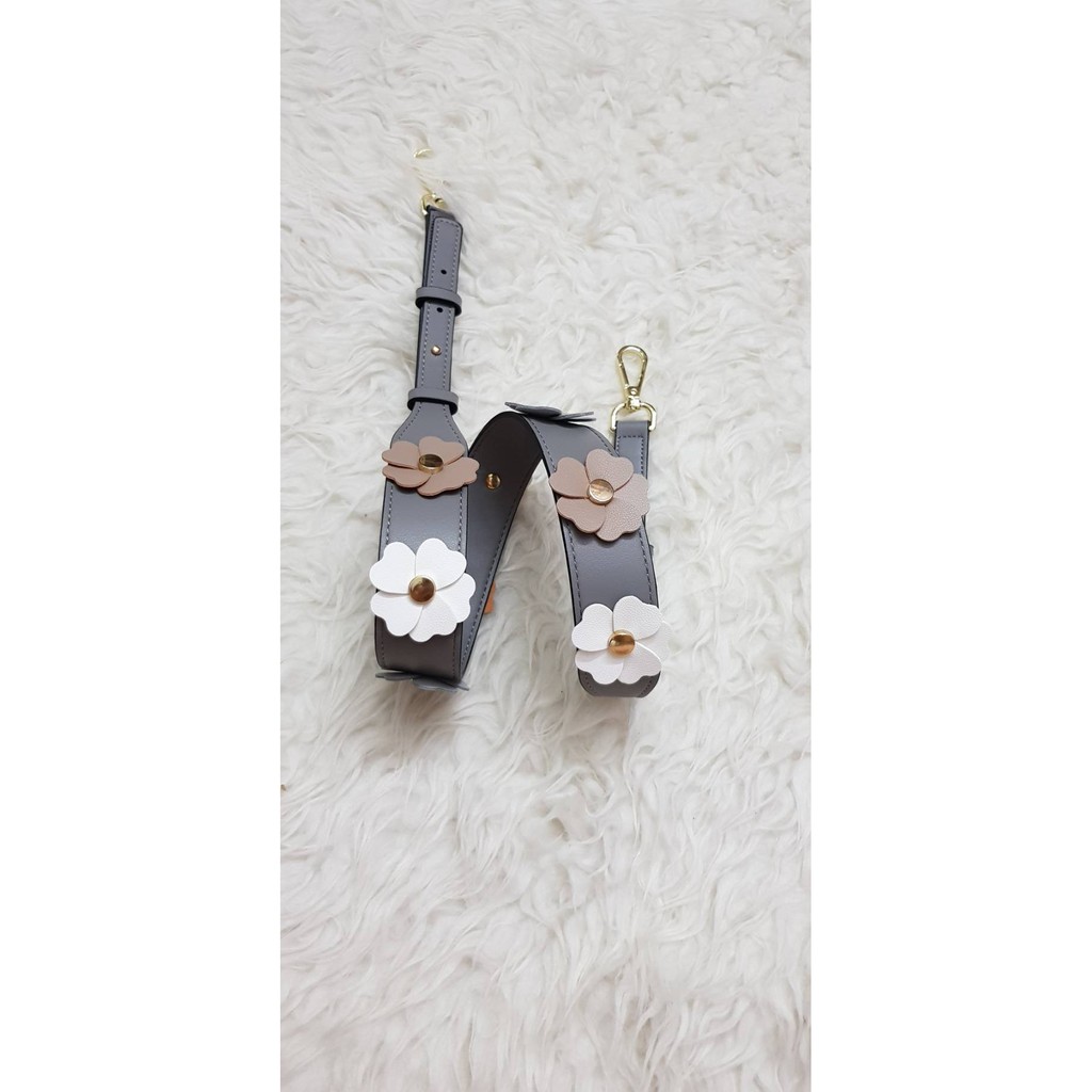 Bag Strap Adjustable MK flower bunga panjang premium Tali Tas panjang dahlia