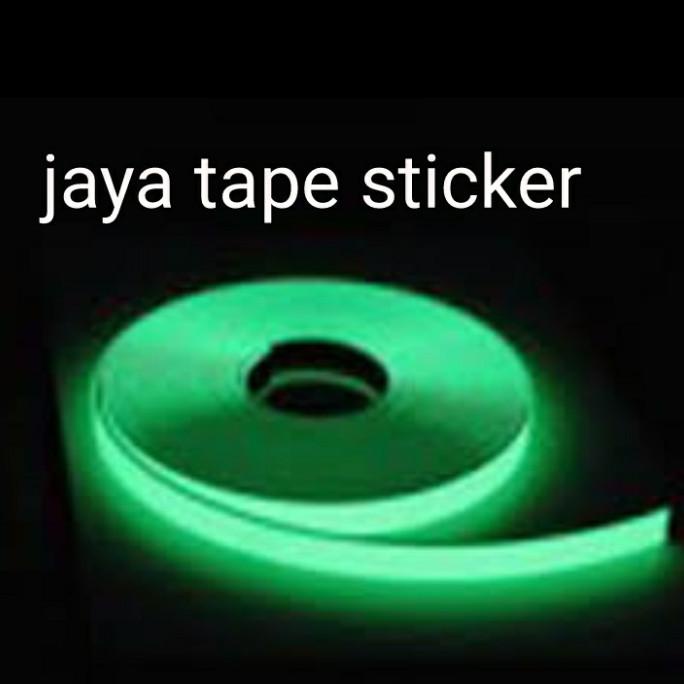 

sticker scothlite fospor 1"x45 Mtr-glow in the dark nyalah dalam gelap