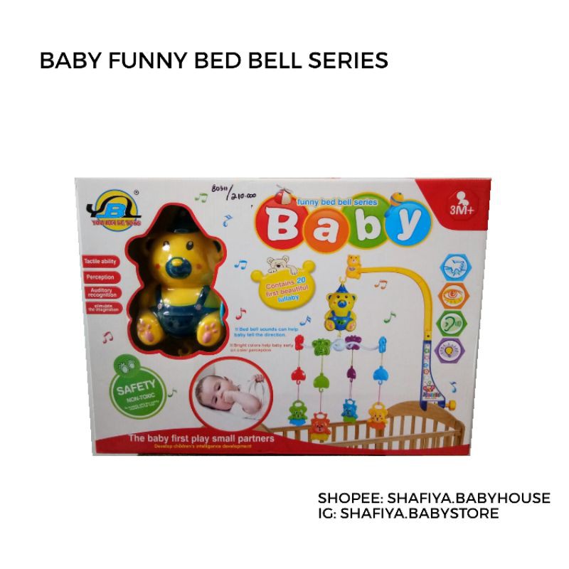 Baby Funny Bed Bell Series Mainan Gantung Box Bayi