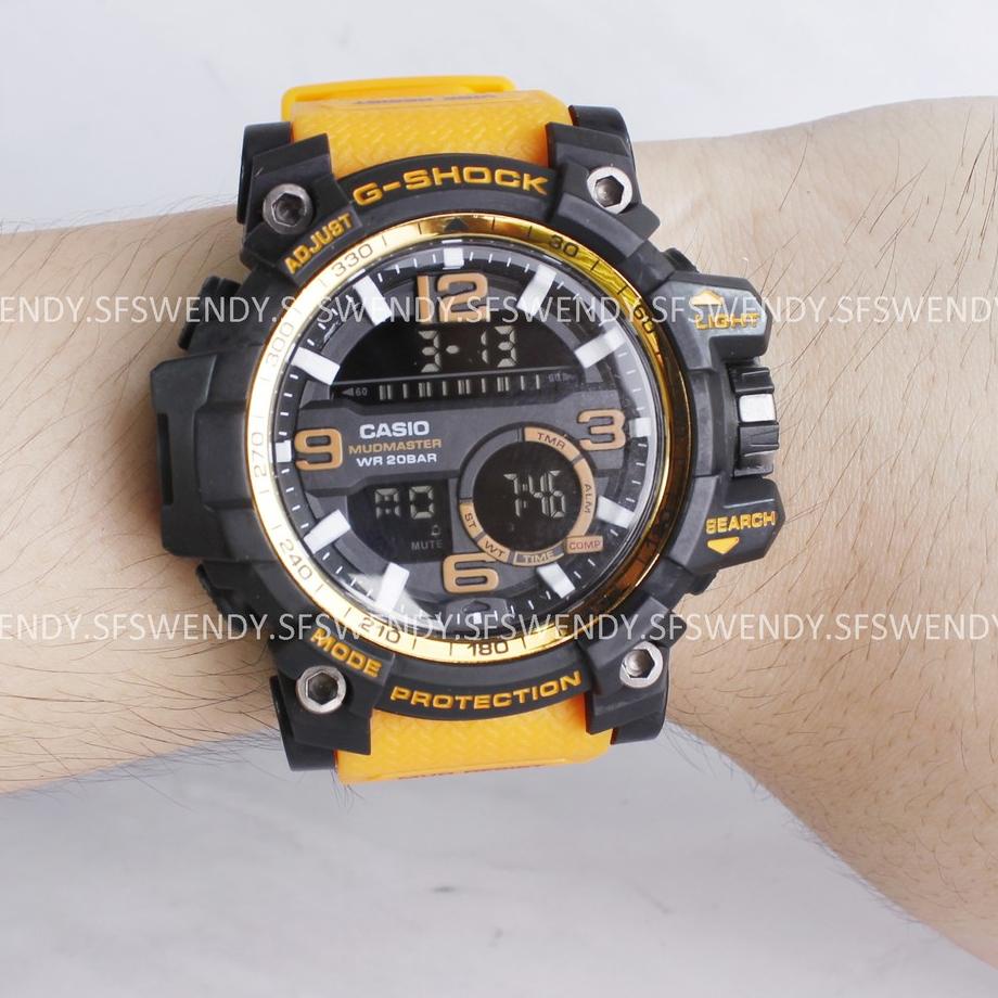 BISA COD ✔️MODEL TERBARU   GG-1000 Hijau Kuning Orange Army Jam tangan digital pria & anak anti air|