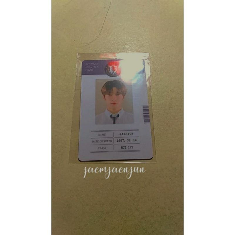 jaehyun id card b2s [BOOKED]