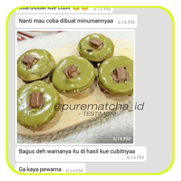 

B062 Greentea Matcha / Green Tea Powder Bubuk 100% Pure 50 Gram g054S