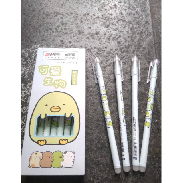 

Pulpen hapus Aodemei karakter lucu isi 12 pcs