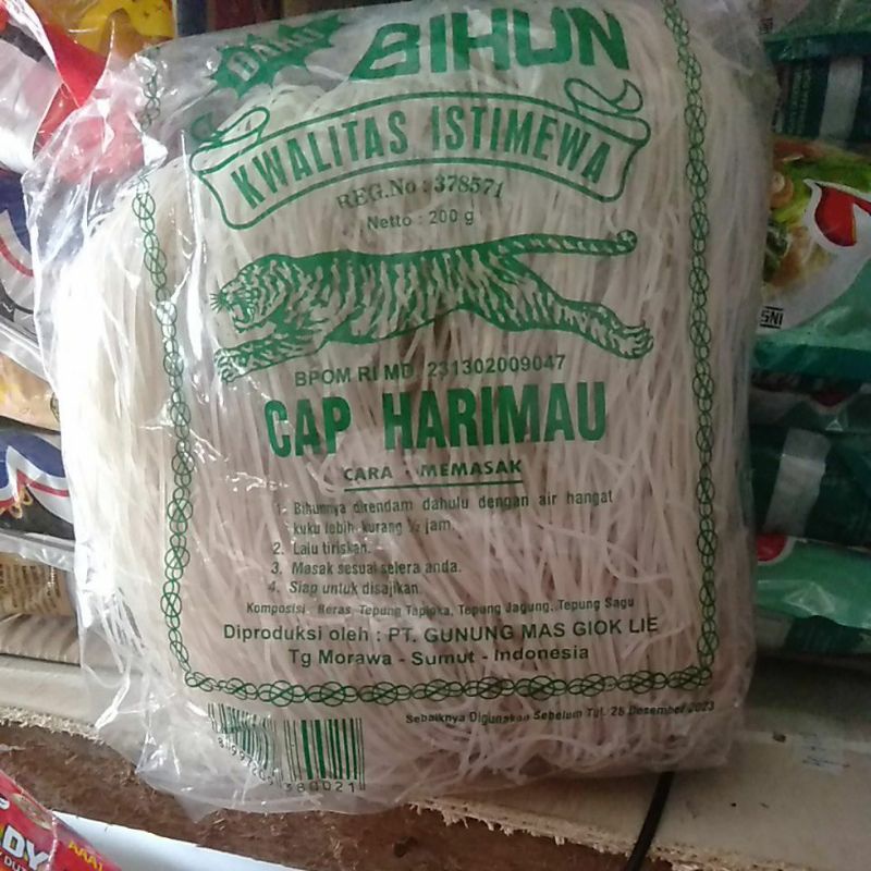 

bihun cap harimau