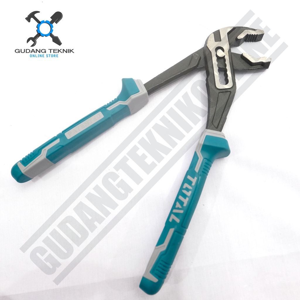 Tang Burung 10&quot; TOTAL THT281006 / Tang Jepit Kunci Pipa 10 Inch - Pump Pliers THT 281006