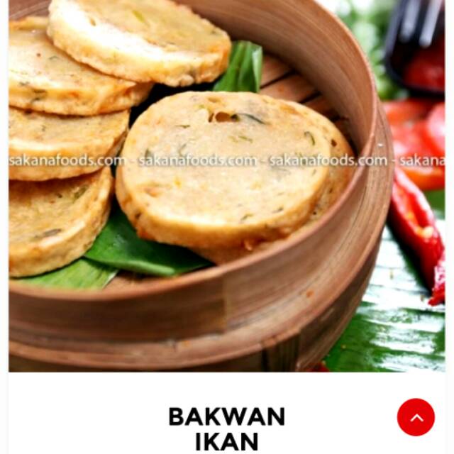 

Frozen food bakwan ikan