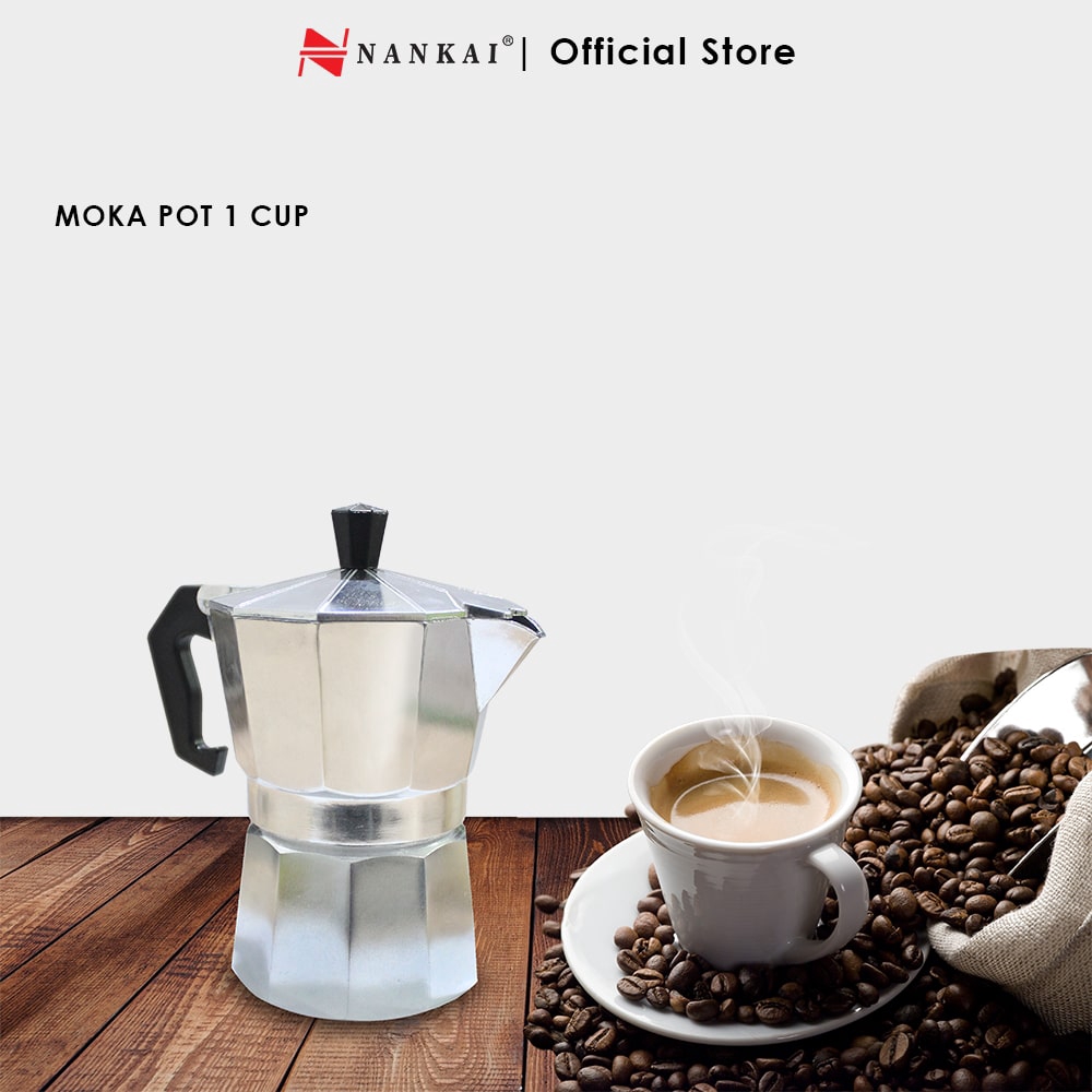 Moka Pot 1 Cup / Espresso Coffee Maker Nankai