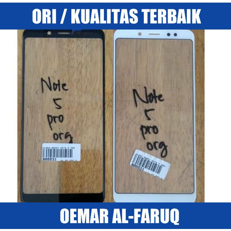 Kaca Lcd Kaca Depan/Layar Kaca Xiaomi Redmi Note 5 /Redmi Note 5Pro ORIGINAL TERLARIS