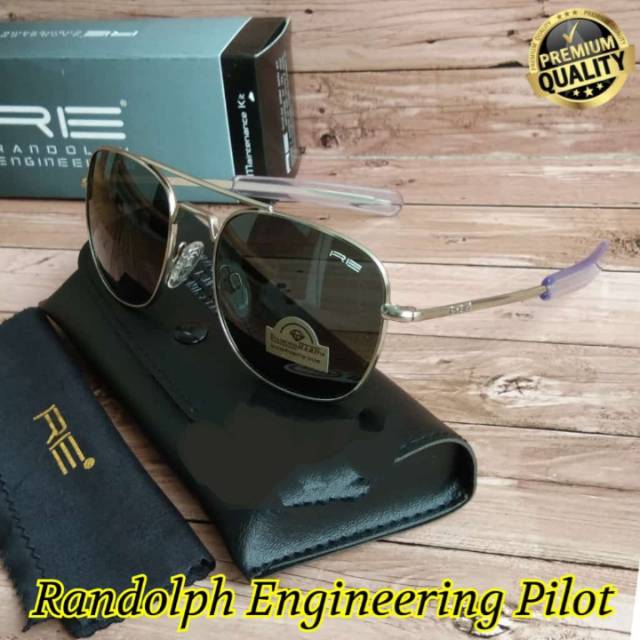 Kacamata Hitam Randolph Engineering Pilot (Premium)