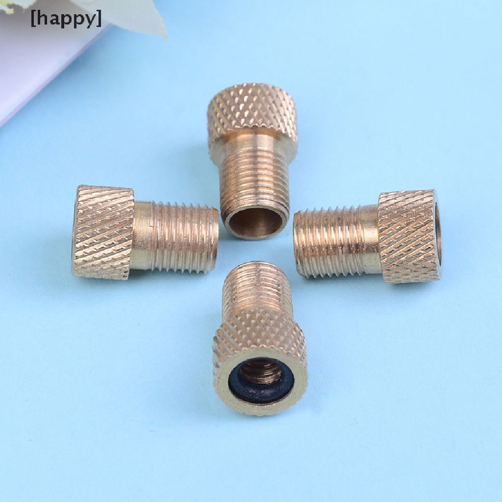 4 Pcs / Set Adaptor Konverter Katup Ke Tabung Pompa Sepeda Ukuran 1.5cm