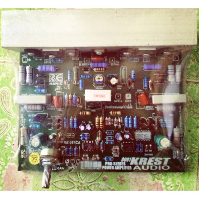 Kit Power Driver CREST AUDIO 8001 Mono