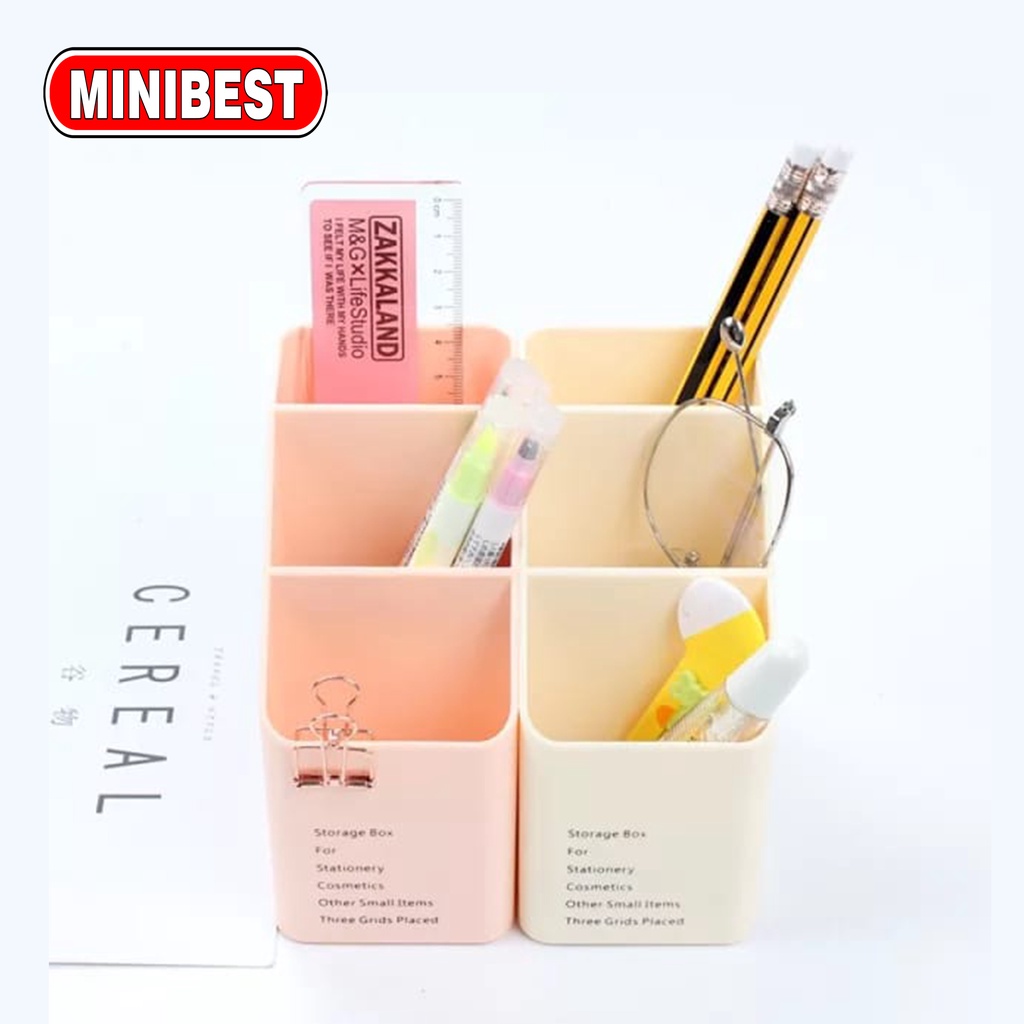 [ SALE ] Tempat Pensil Meja Kotak Holder Desktop Organizer Storage Box