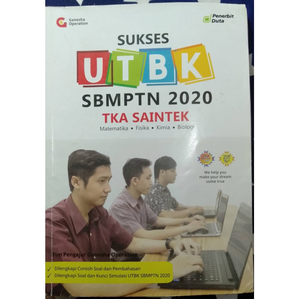 

Buku sukses UTBK SBMPTN 2020 TKA Saintek Ganesha Operation