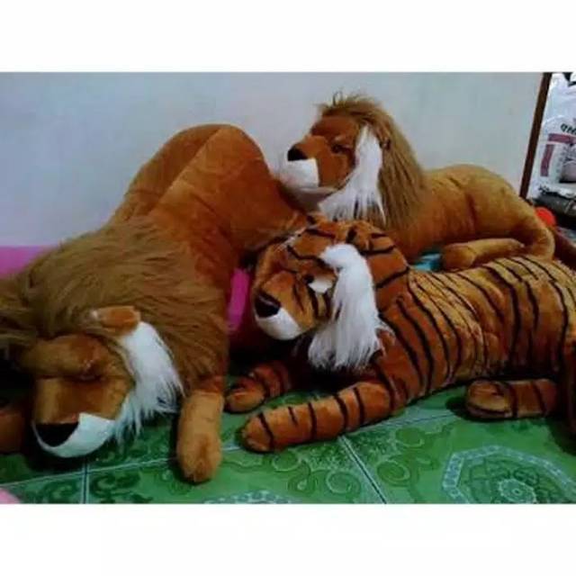 Boneka Singa Harimau Macan Jumbo