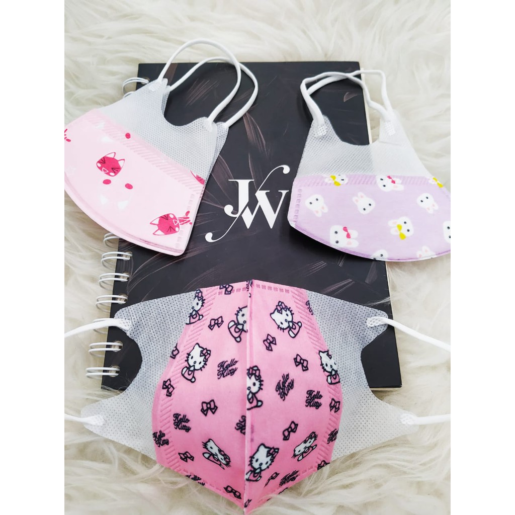 Masker Anak Duckbill KN95 Karakter 3ply Duckbill Earloop 2-8 thn PROMO
