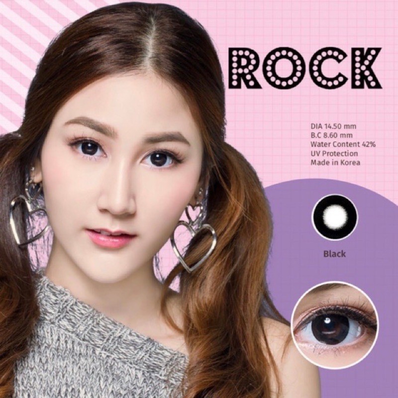 SOFTLENS ROCK BY DREAM COLOR FREE LENSCASE