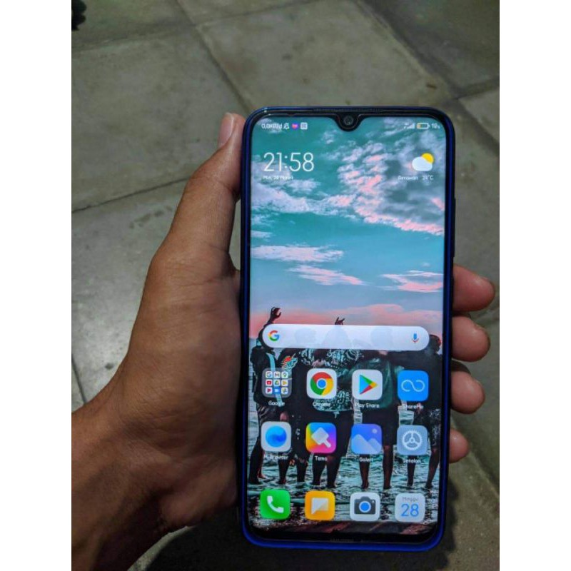 LCD TOUCHSCREEN FULLSET ORI COPOTAN ASLI CABUTAN BONUS FRAME Redmi Xiaomi note 8 tested garansi