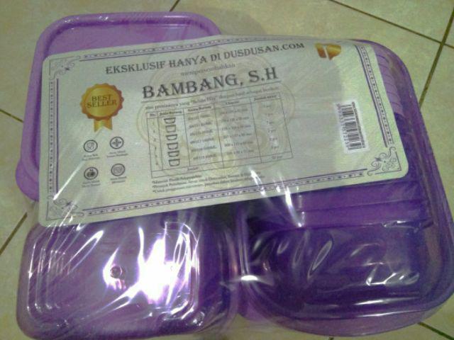 Toples Kulkas Tempat Penyimpan Makanan Food Container Seet Smart Mom Lockdown