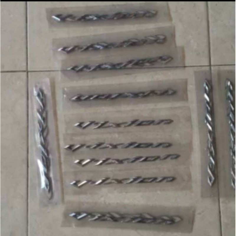 Emblem Logo Stiker Sticker Striker Timbul Vixion New VIXION NEW Bahan Original