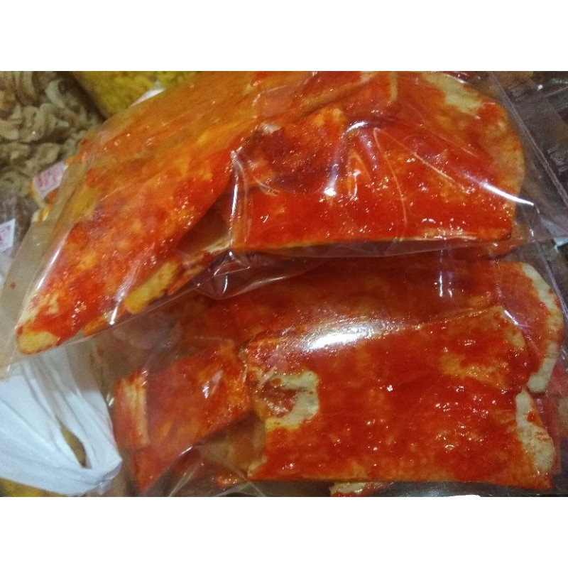 

Kerupuk ubi balado