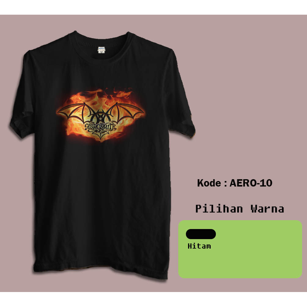 Kaos Distro Band Aerosmith - Tshirt aerosmith     10