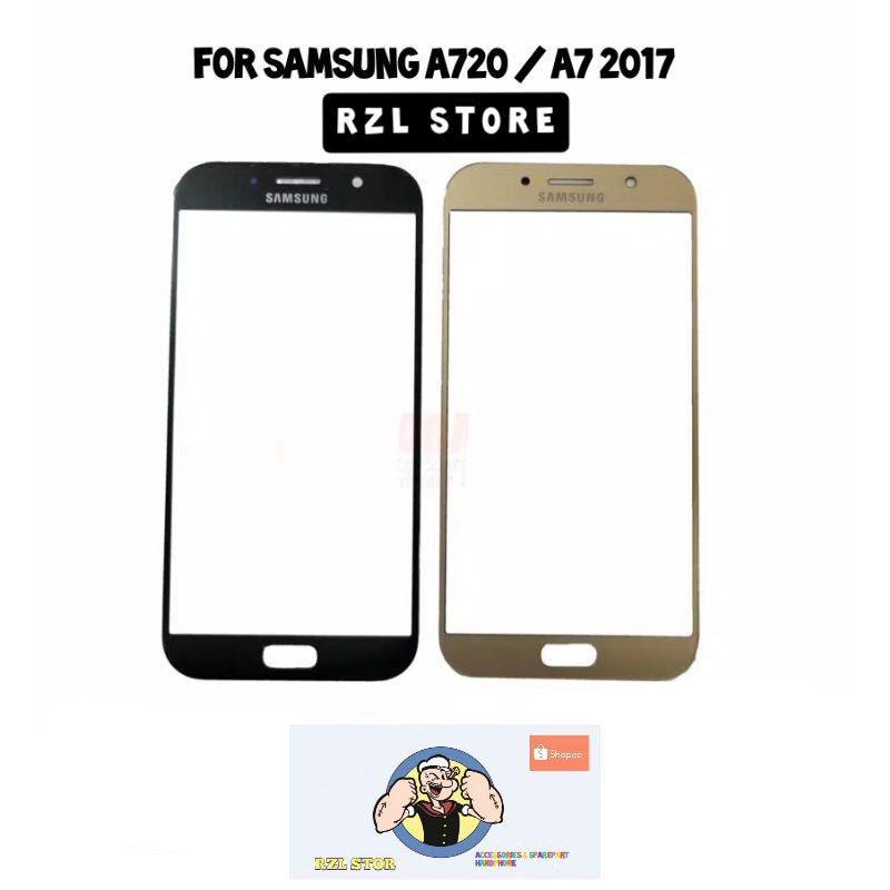 KACA DEPAN /KACA LCD / SAMSUNG GALAXY A7 2017/ A720 ORI/ORI..
