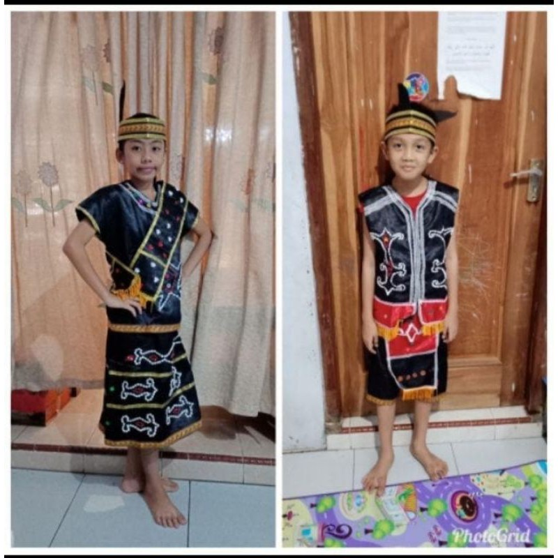 Baju adat kalimantan barat dewasa