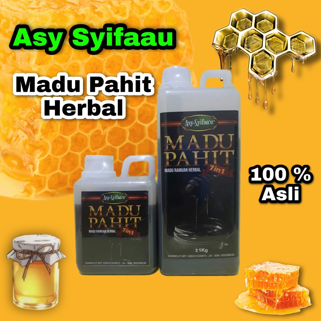 

Madu Pahit Asy Syifaau [7 In 1] Madu Asli Murni