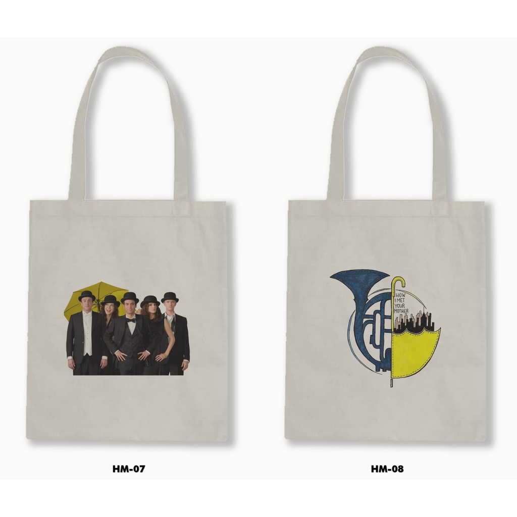 TOTE BAG BLACU - HOW I MET YOUR MOTHER / HIMYM