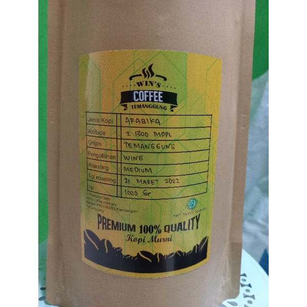 

Arabika Wine 1 kg