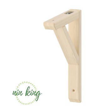 Braket Dinding Siku Kayu Kasurakai