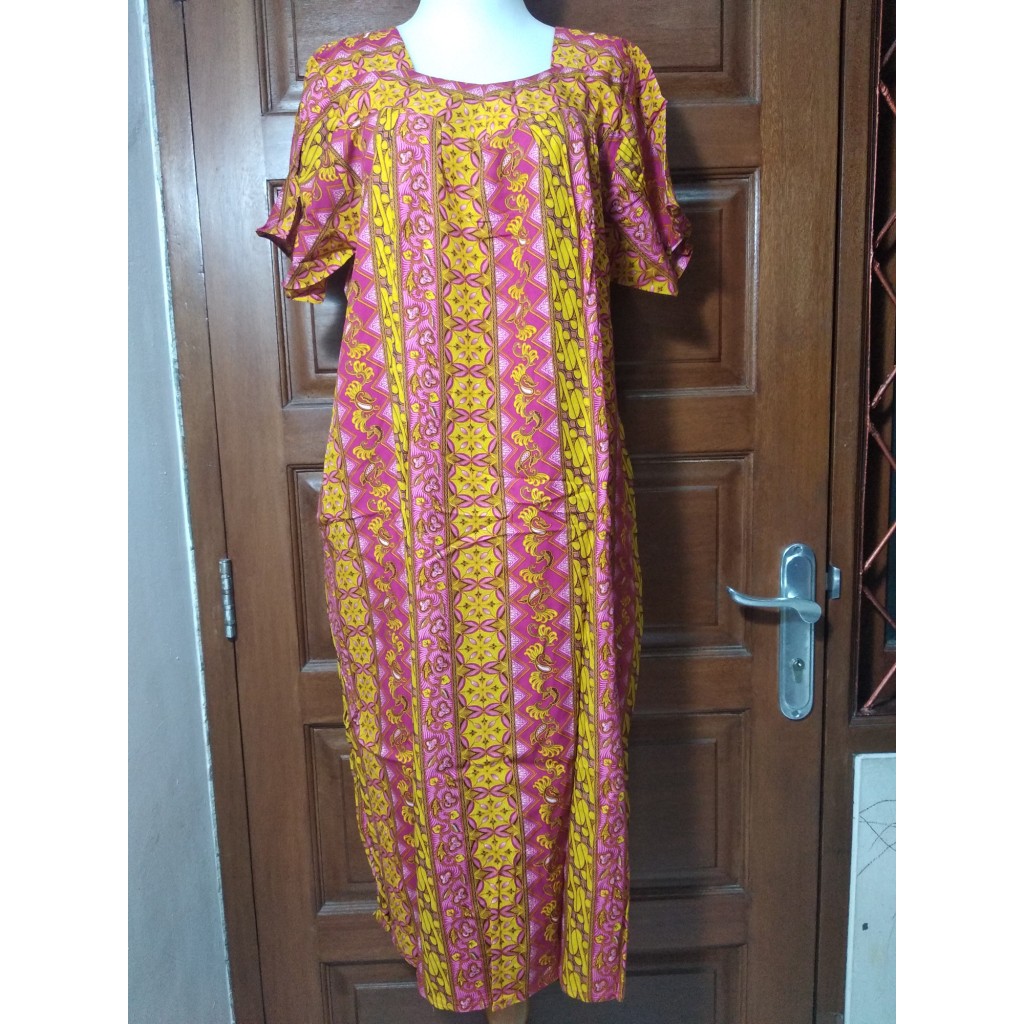 Daster Payung Cakra Motif Batik Warna Pink LD: 110 PB: 105