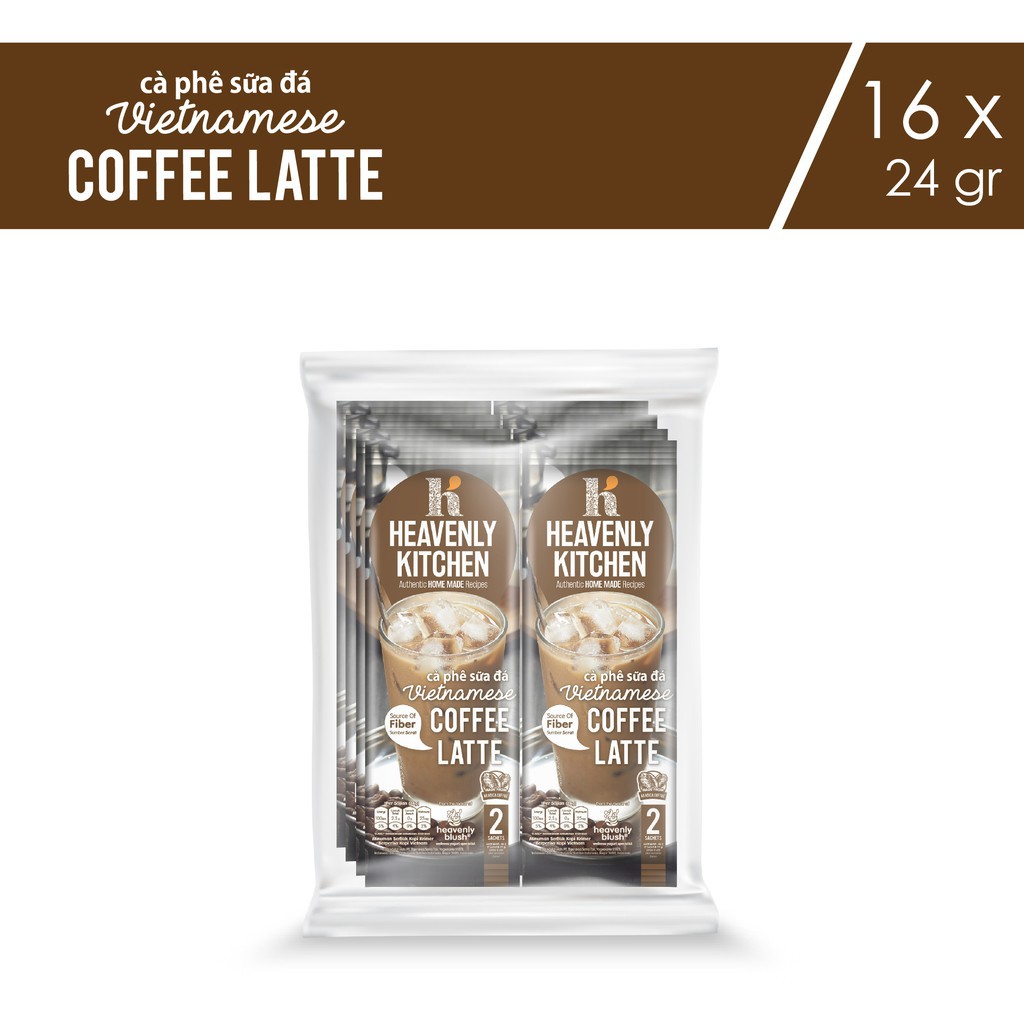

Heavenly Kitchen Vietnamese Coffee Latte [8 x 48 gr]