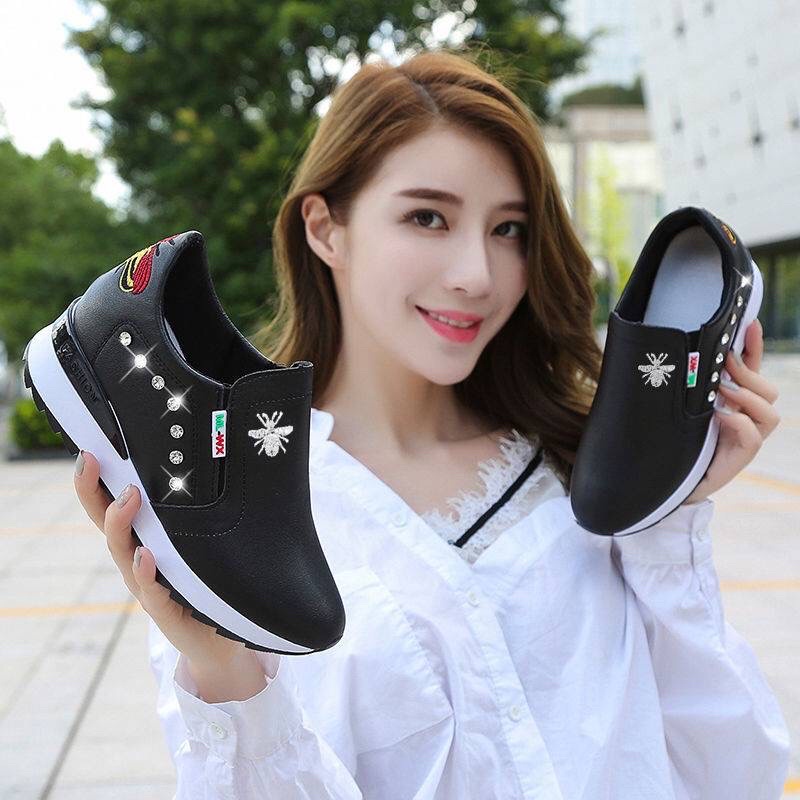 ( AMOUR ) Sepatu Wanita Wedges Import Fashion Korea A01