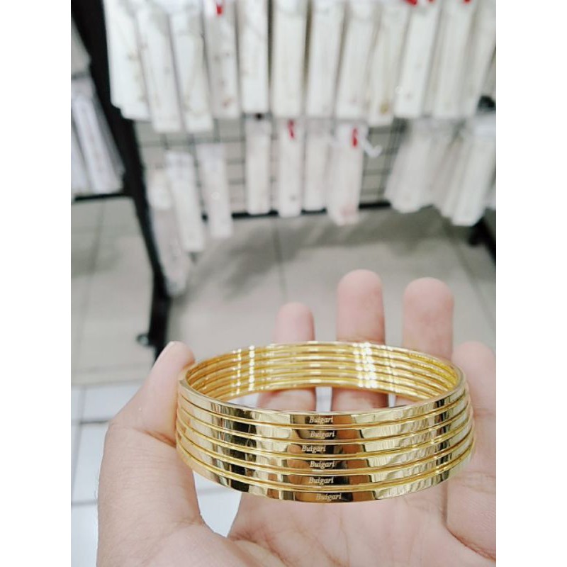 GELANG KERONCONG BULGARIE TITANIUM