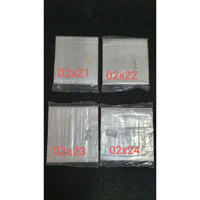 Plastik Roll PP / Plastik Rol PP Tebal 0.02 Cap Jet Lebar 21 Cm - 24 Cm Panjang 100 M